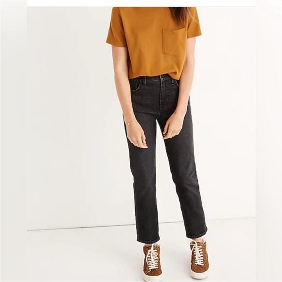 Madewell The Perfect Vintage Crop Jean Size 25 in Sumner Wash Style AA892 Casual - Picture 13 of 13